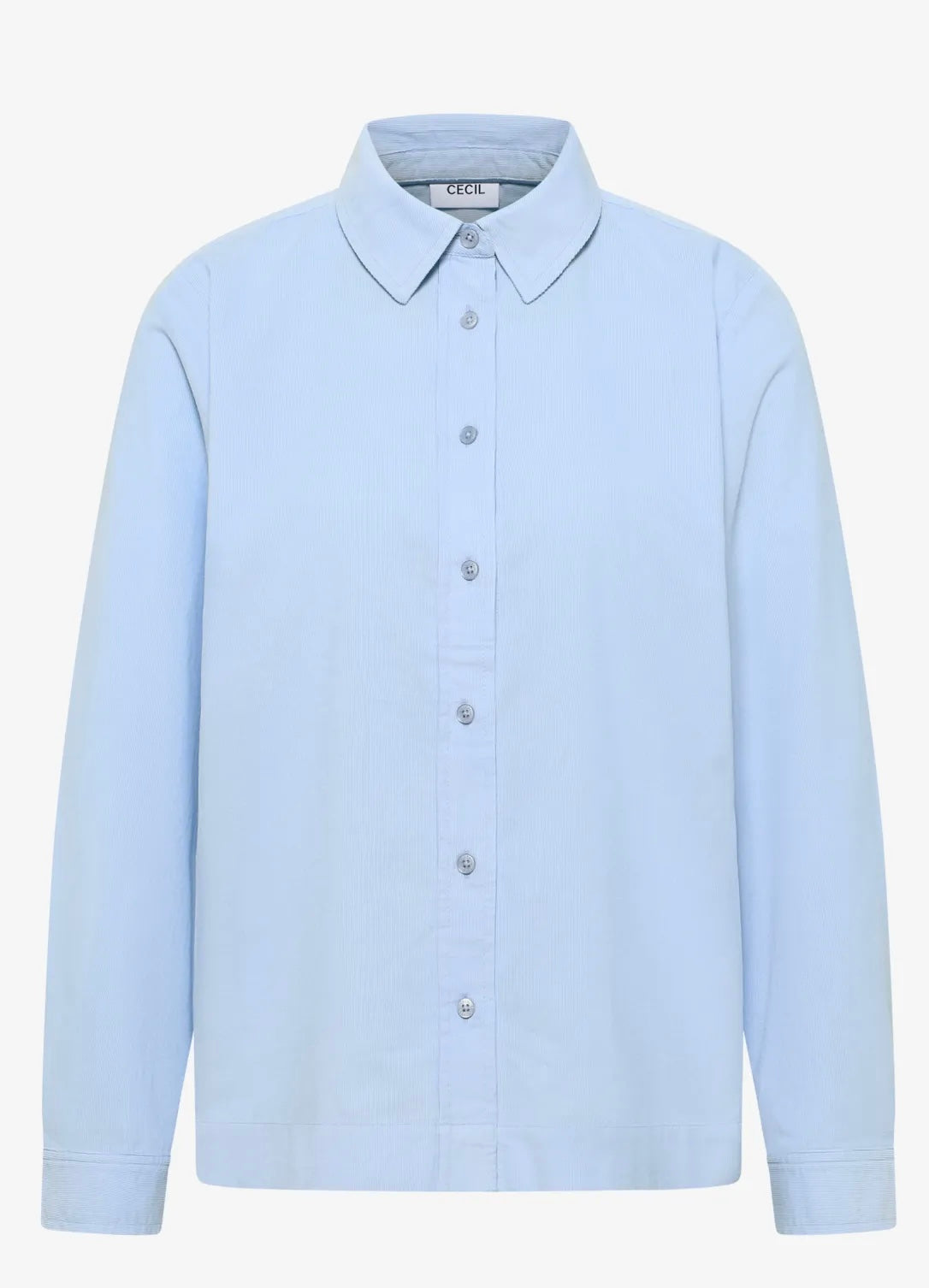 Solid Corduroy Lyseblå