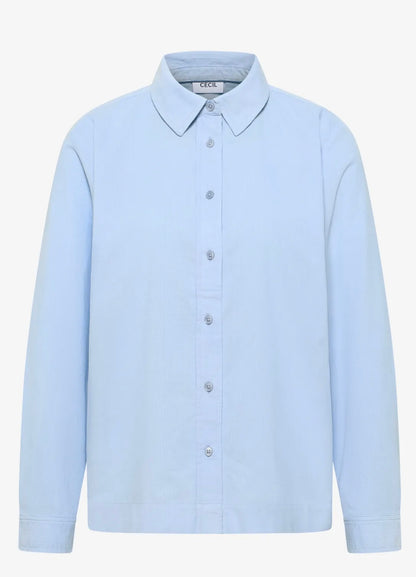 Solid Corduroy Lyseblå
