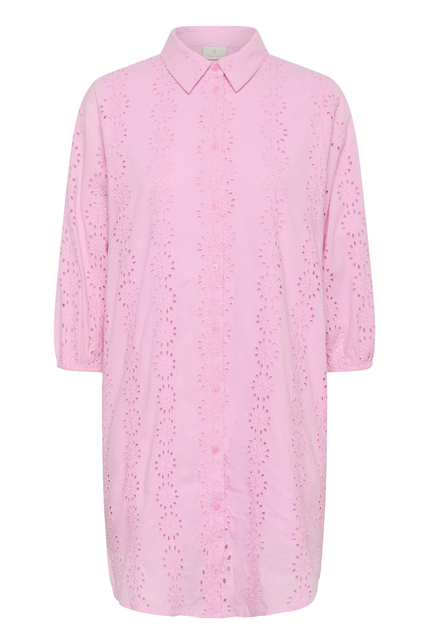 Kadona Shirt Dress Rosa