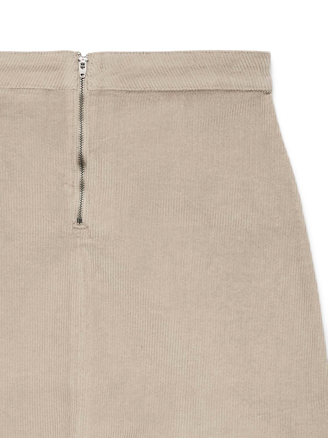 Vmkata Hr Corduroy Short Skirt Noos Grå
