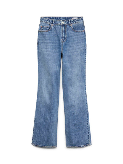 Vmtessa Hr Straight Jeans Li3114 Ga Noos Blå