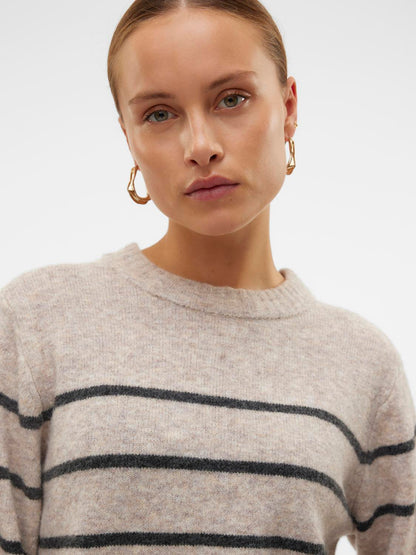 VMFLAWLESS LS O-NECK PULLOVER GA NOOS Lysebrun