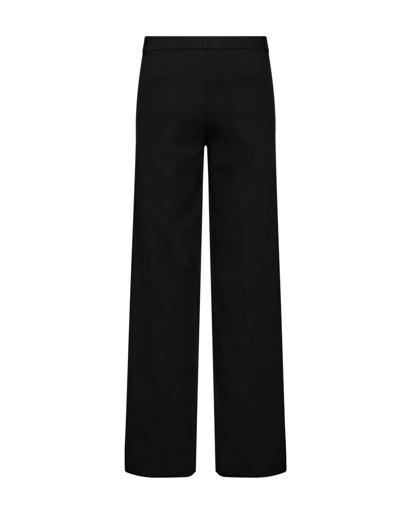 FQSOLVEJ-PANTS SHORT Svart