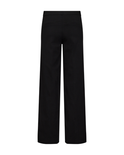 FQSOLVEJ-PANTS SHORT Svart