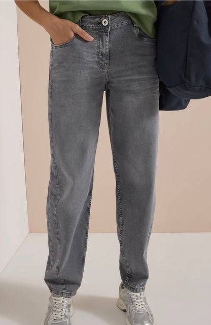 Scarlett barrel grey Grå