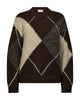 Fqgrslulu-Pullover Brun