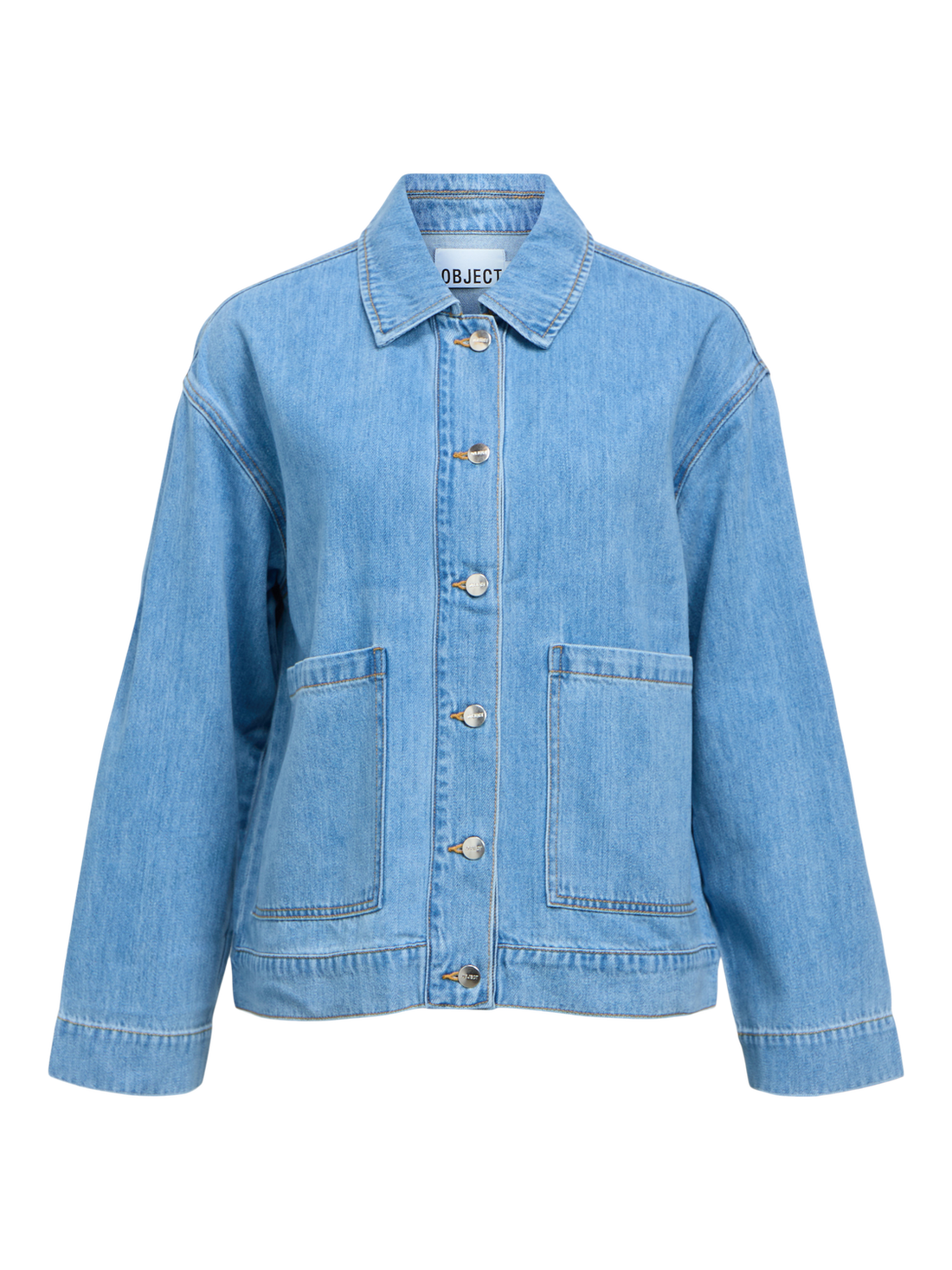 Objrosie Re L/s Overshirt Noos Blå