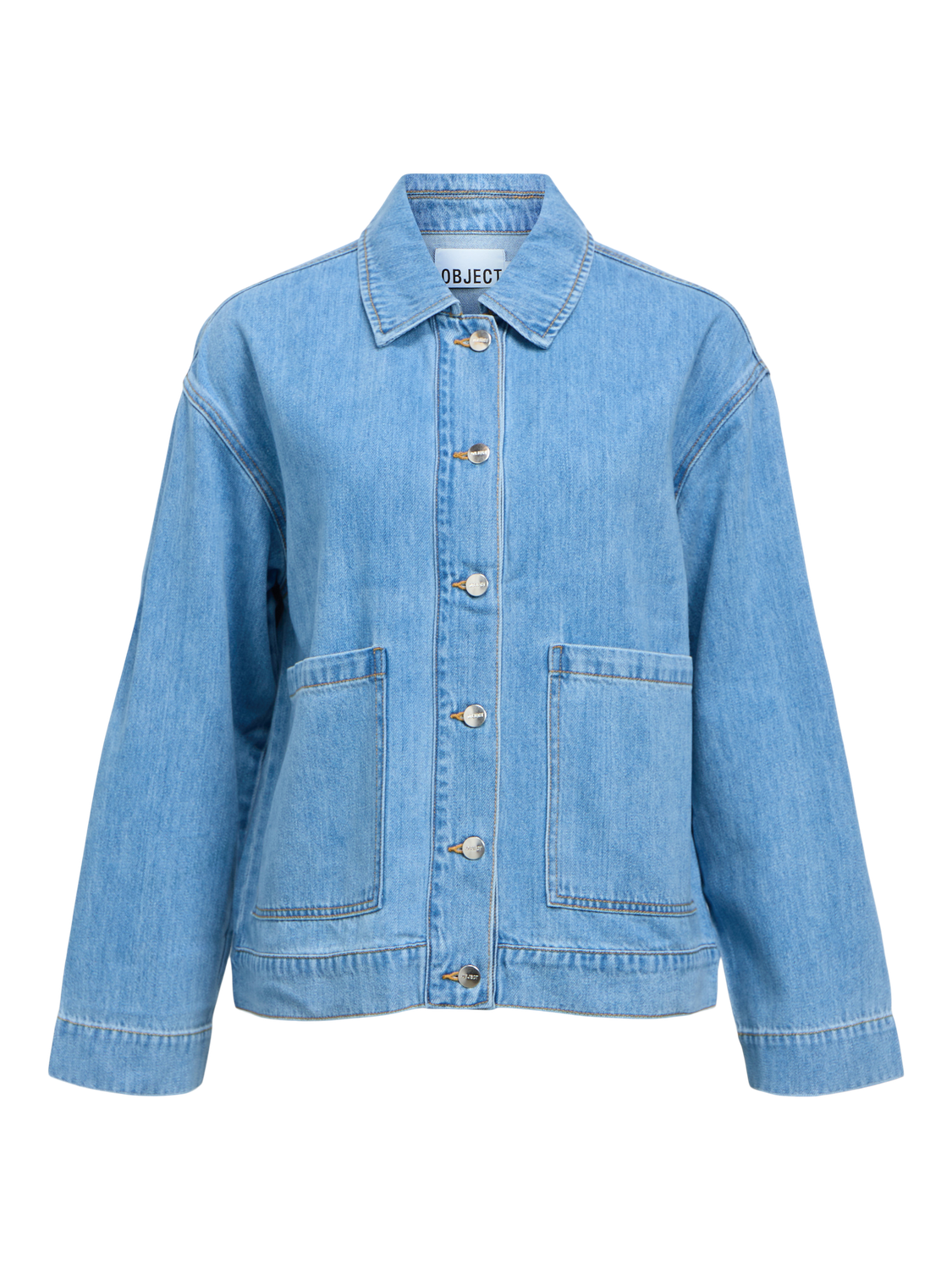 Objrosie Re L/s Overshirt Noos Blå