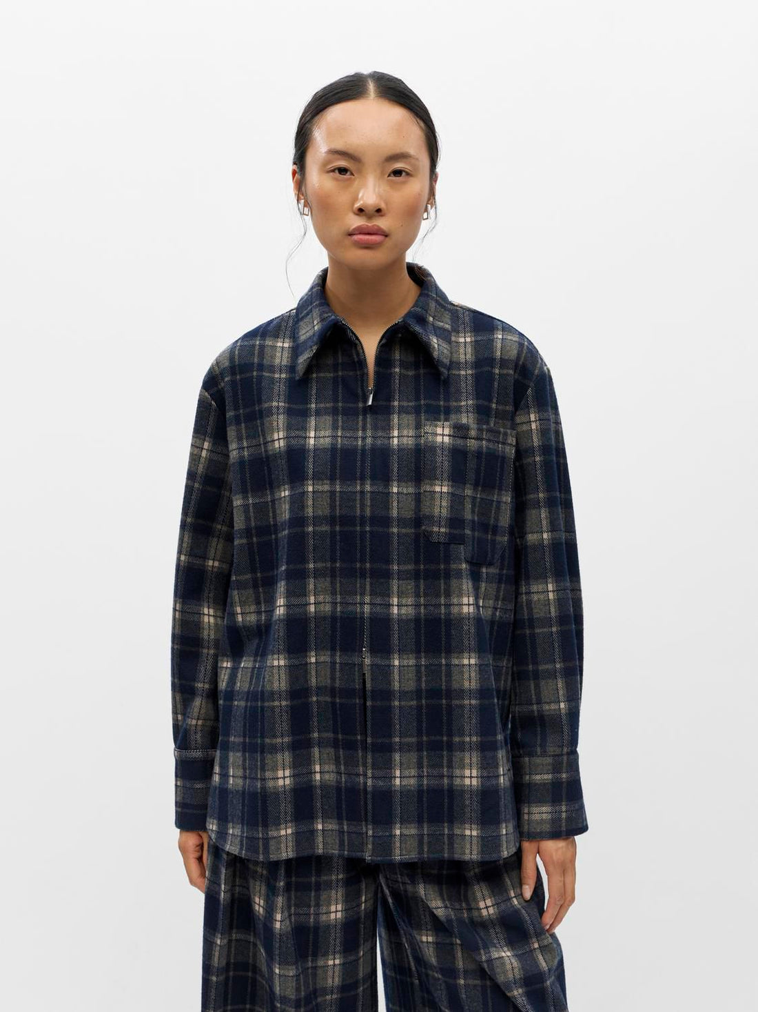 Objthelma L/s Re Shirt 147 Blå