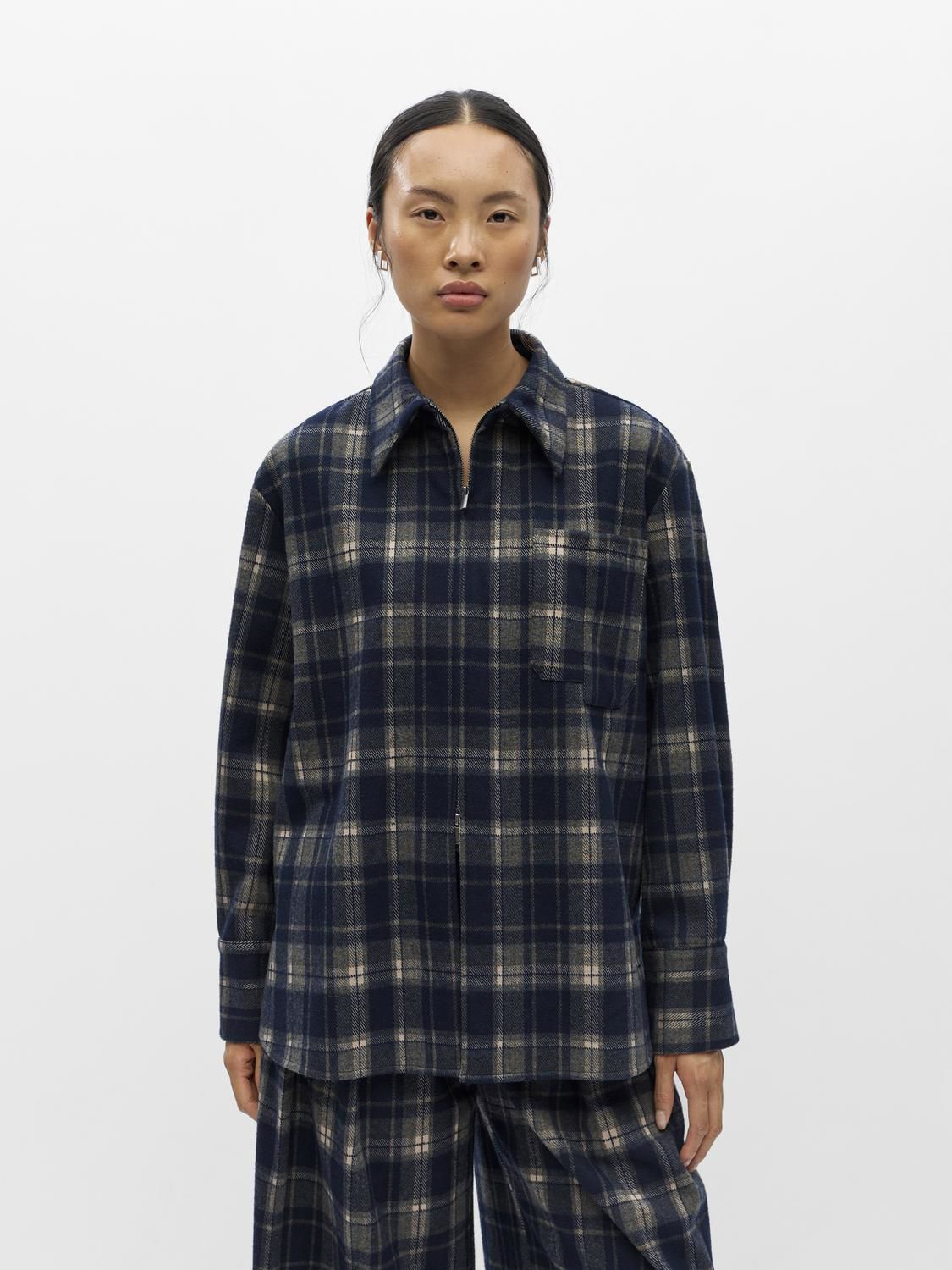 Objthelma L/s Re Shirt 147 Blå