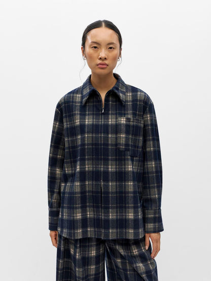 Objthelma L/s Re Shirt 147 Blå