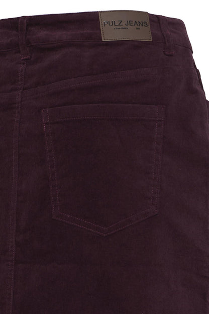Pzsally Skirt Burgunder