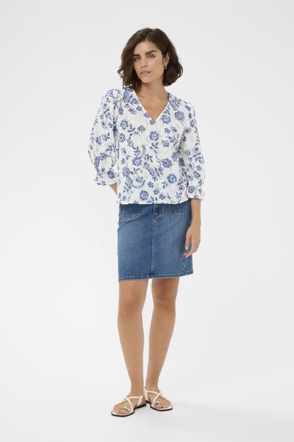 Kaluisa Blouse Blå