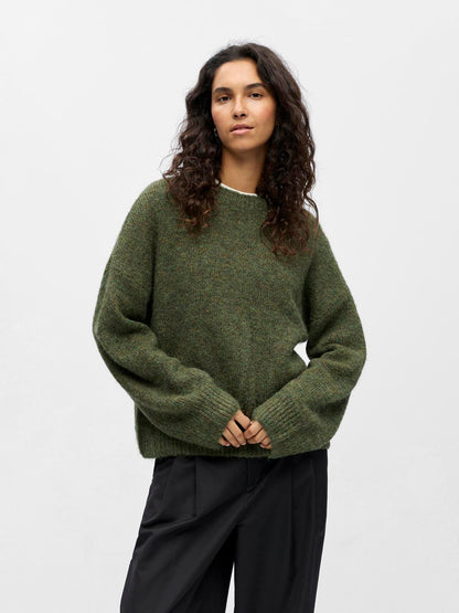 Objsaggia Ls Lo Pullover Noos Grønn