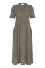 Sbalexa G Long Flo Dress Grønn