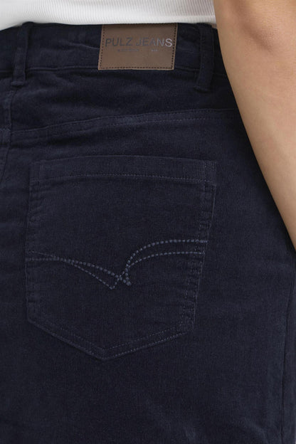 Pzsally Skirt Blå