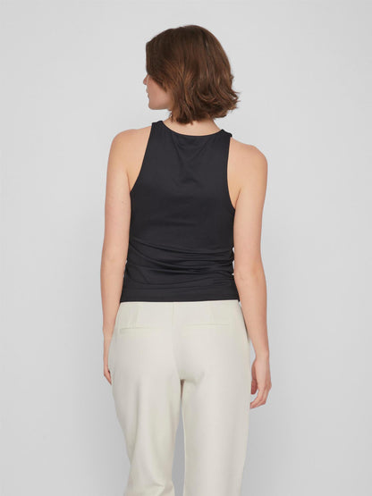 VIKENZA S/L TANK TOP - NOOS Svart