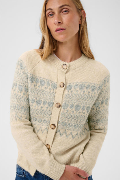 Charmainepw Cardigan Beige