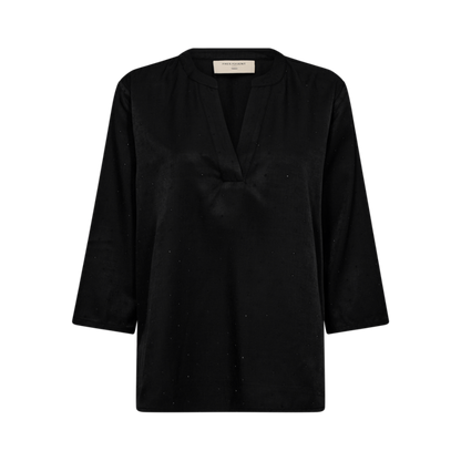 FQHILDA-BLOUSE Svart