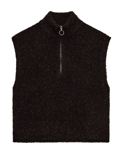 FQGRSNEMES-WAISTCOAT Brun