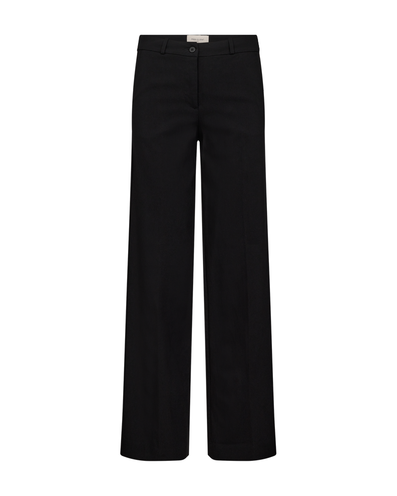 FQSOLVEJ-PANTS SHORT Svart