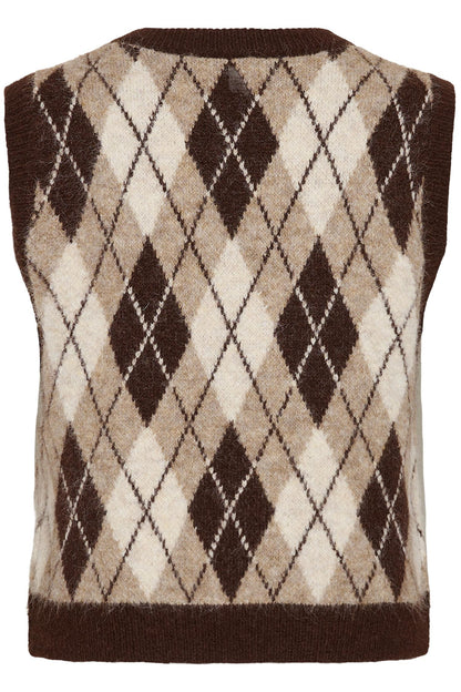 Crmirea Knit Vest Brun
