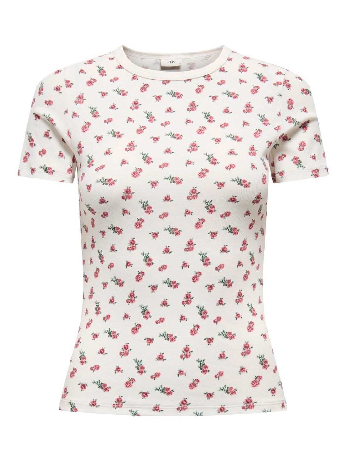 Jdylucky S/s O Neck Top Jrs Noos Hvit