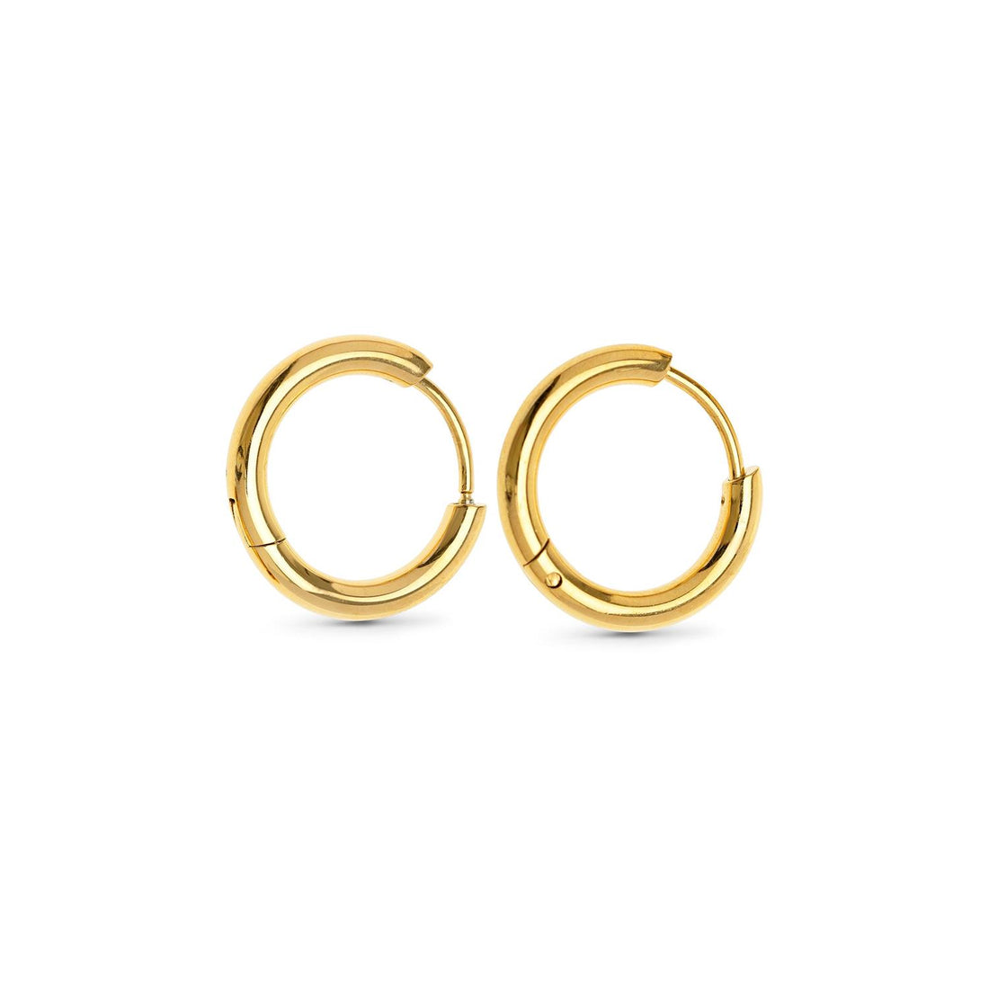 Hollie - Hoop Earrings 17mm Stainless Steel Gull