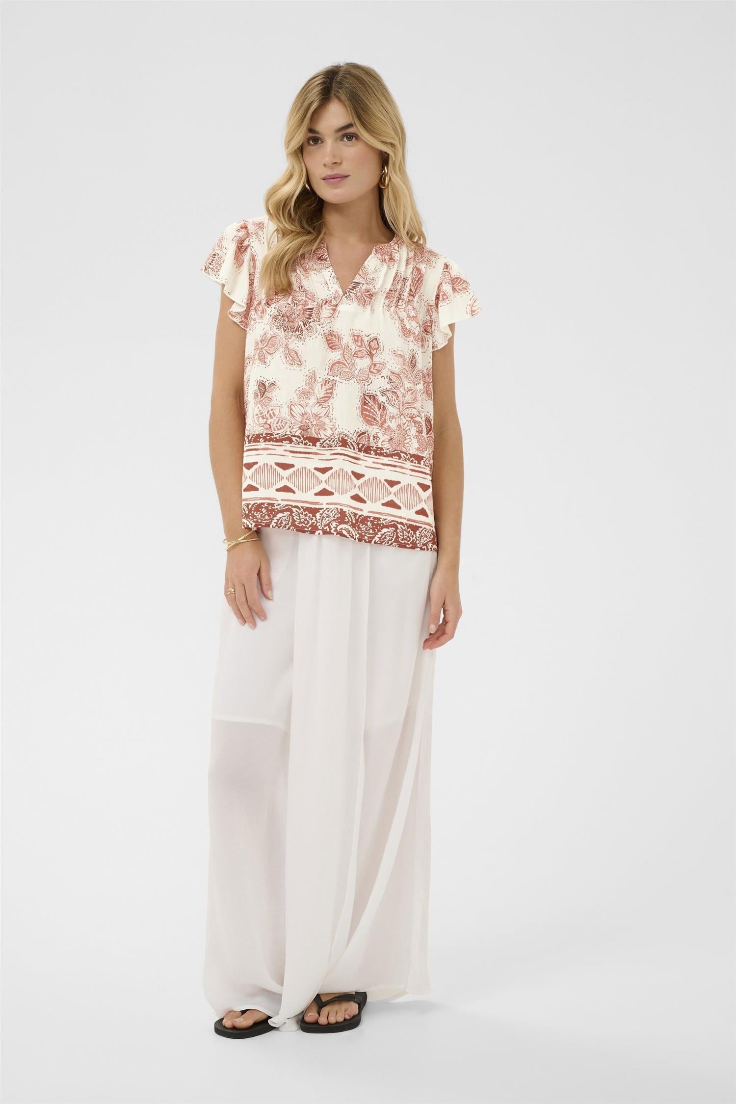Crjessie Blouse Burgunder