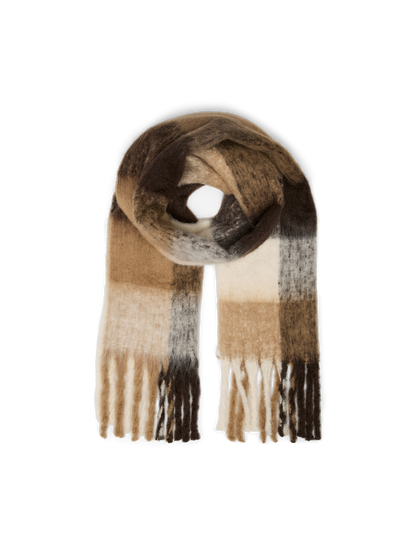 Vmivy League Scarf Noos Mørkebrun