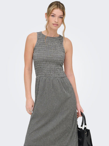 Onlcelle S/l Smock Dress Jrs Sort