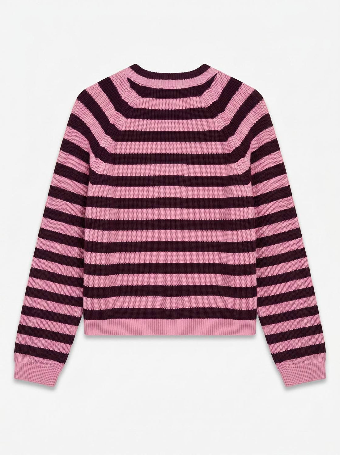 Awannalise Ls O-Neck Knit Cardigan Lilla
