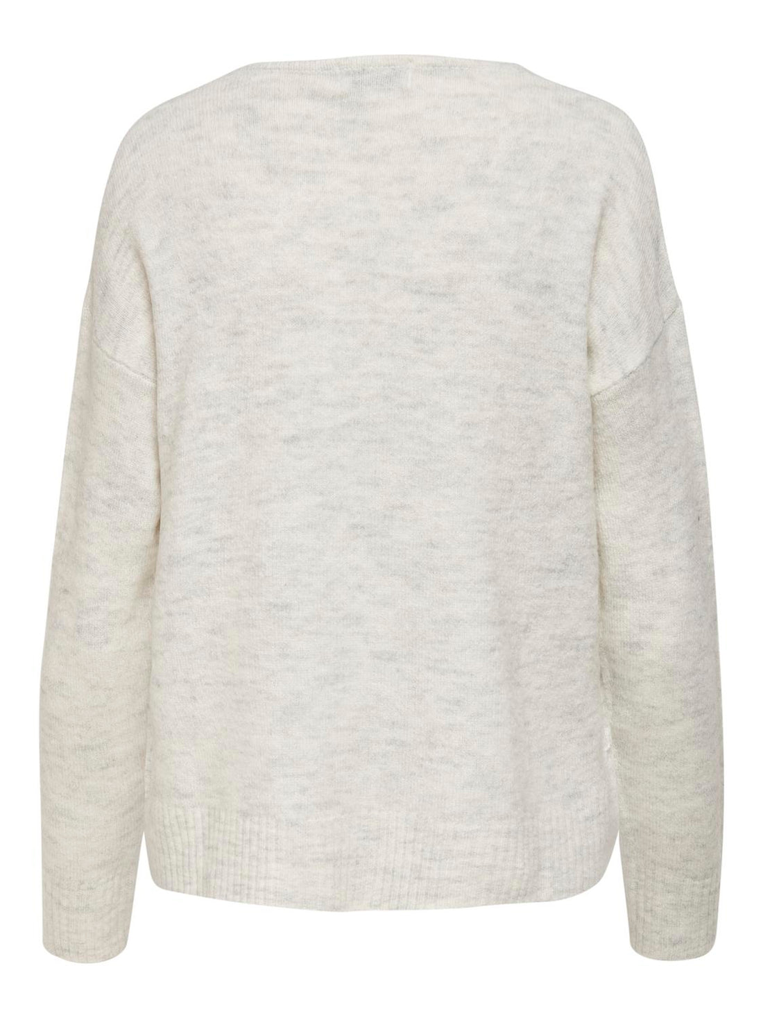 JDYELANORA L/S V-NECK PULLO. KNT Cloud Dancer