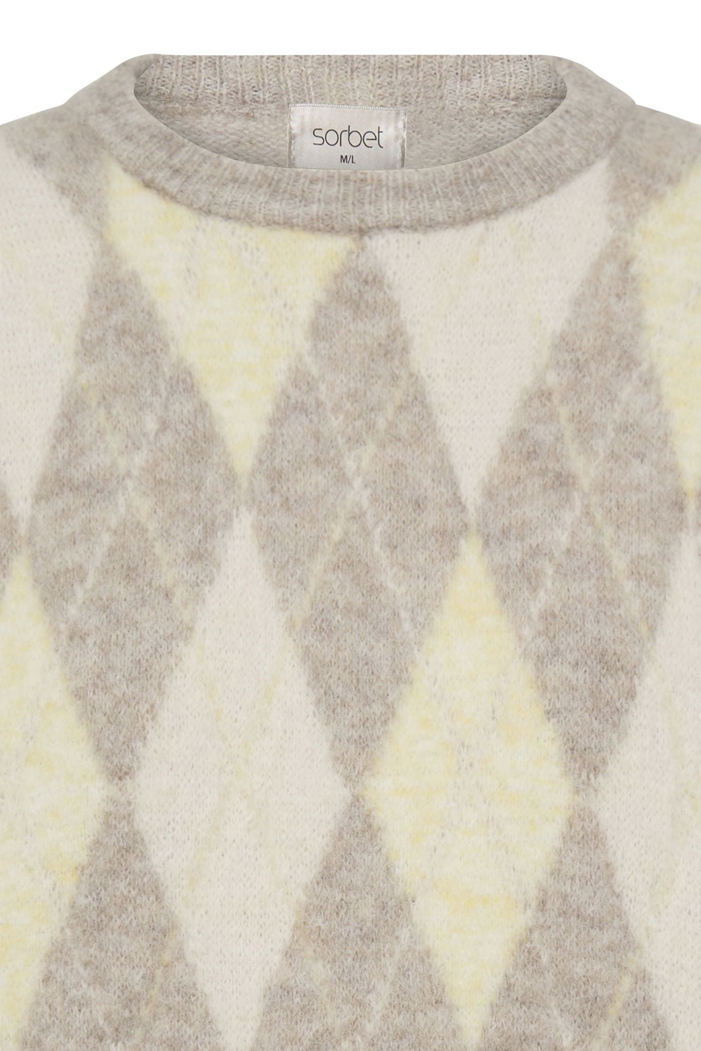 Sbargyle R Knit Blouse Gul