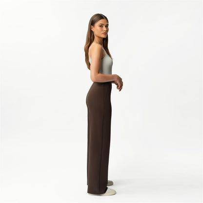 Asana Relaxed Straight Pant Brun