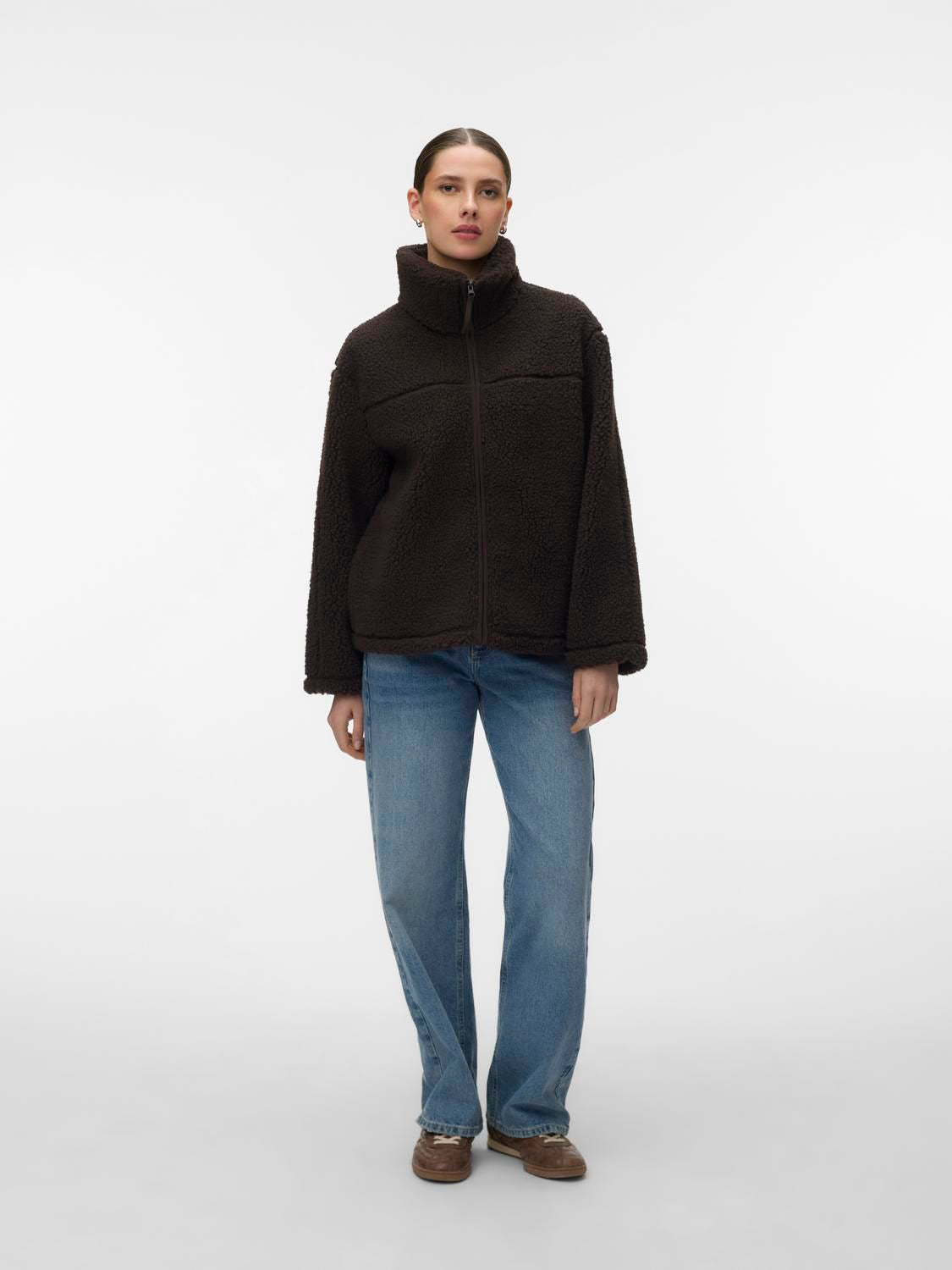 Vmkarla Teddy Jacket Noos Brun