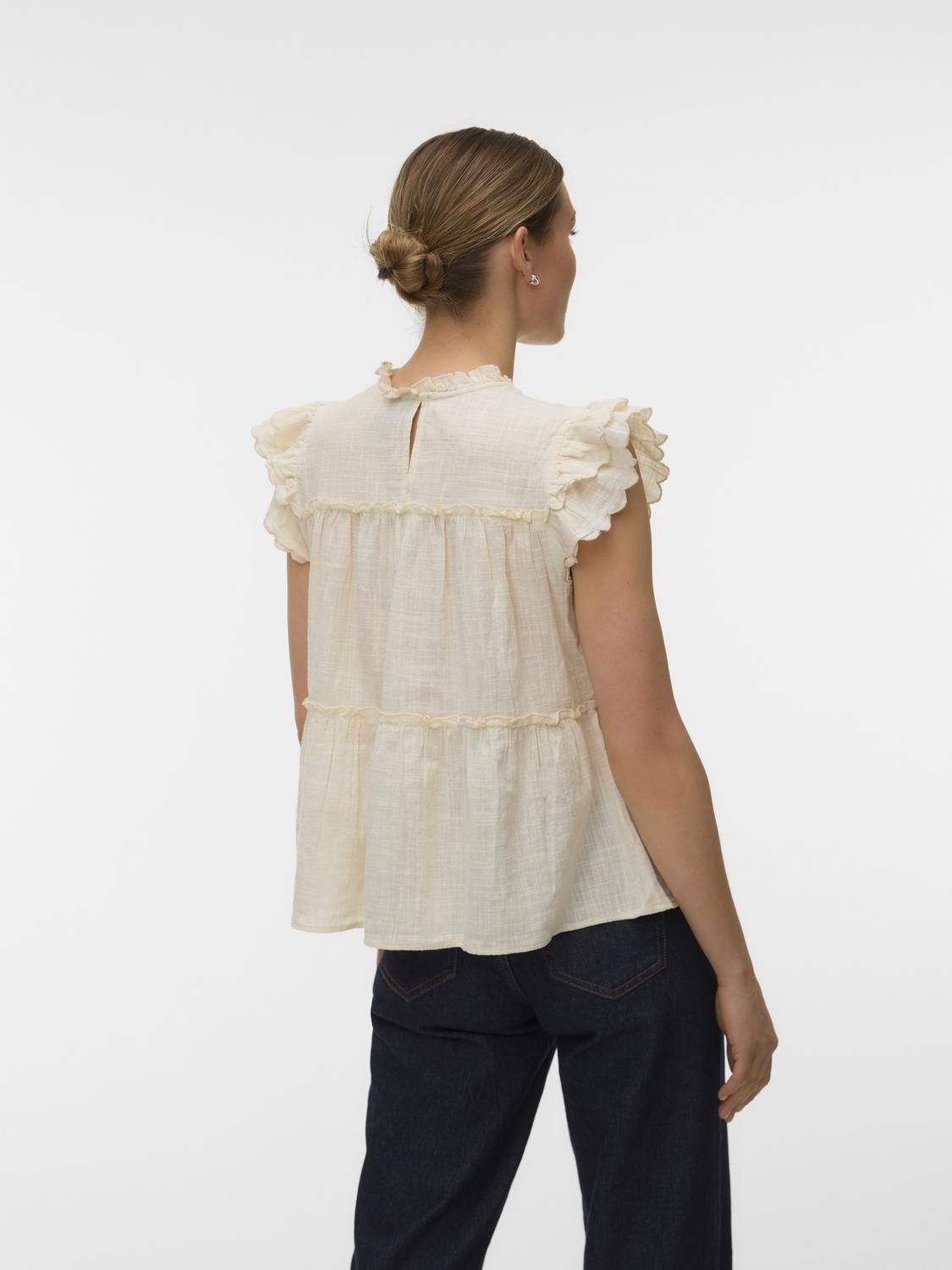 Vmmie Sl Top Wvn Noos Beige