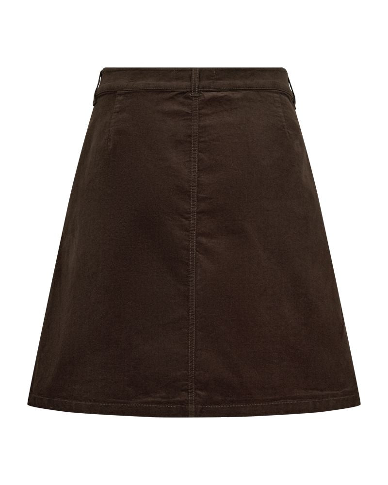 Fqolana-Skirt Brun