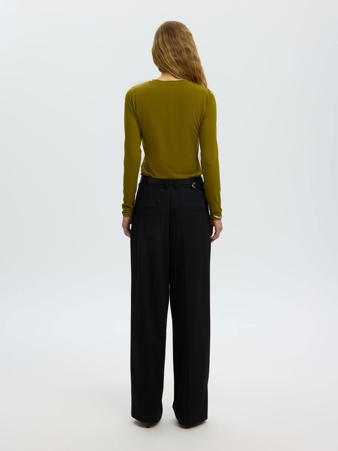 Slwmanja Ls O-Neck Noos Brun
