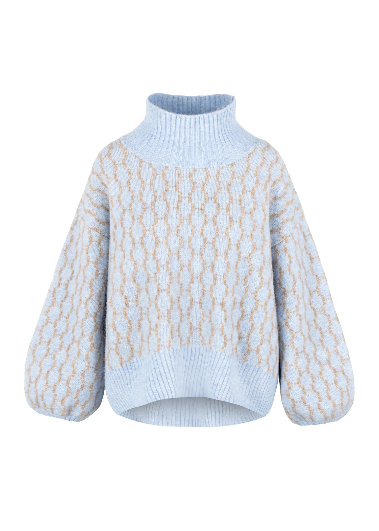 Fam New Pattern Blå