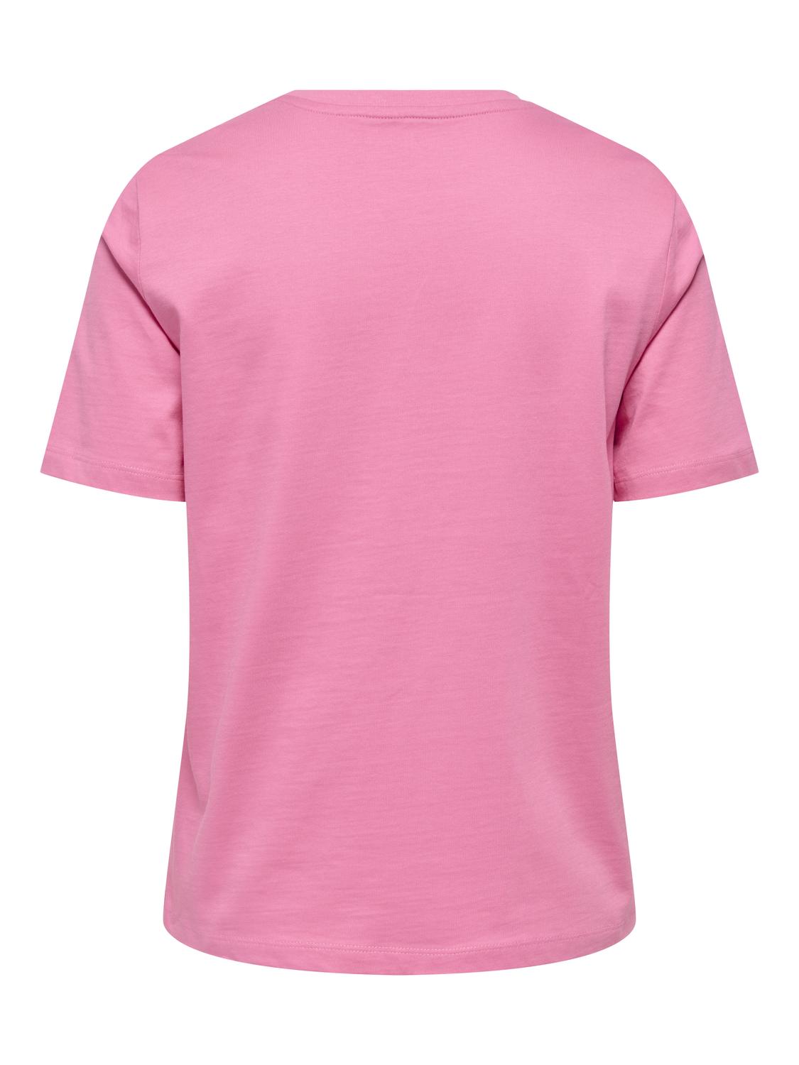 Onlfreja S/s Luxe Top Cc Jrs Noos Rosa