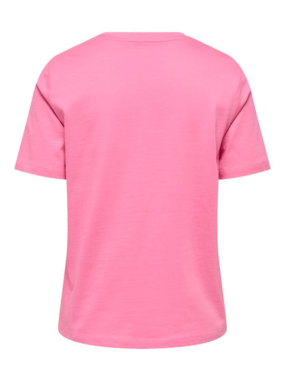 Onlfreja S/s Luxe Top Cc Jrs Noos Rosa