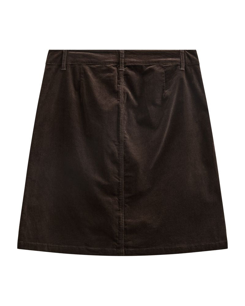 Fqolana-Skirt Brun