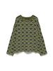 Vmannabelle Ls O-Neck Pullover Boo Grønn