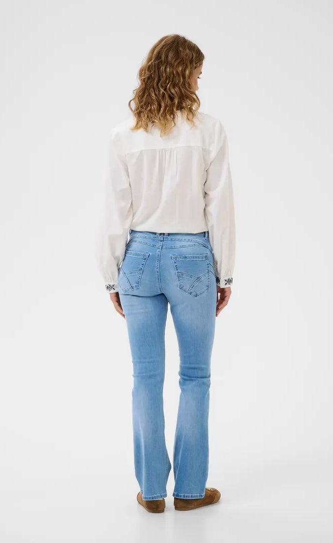 Cramalie Bootcut Jeans - Shape Fit Blå