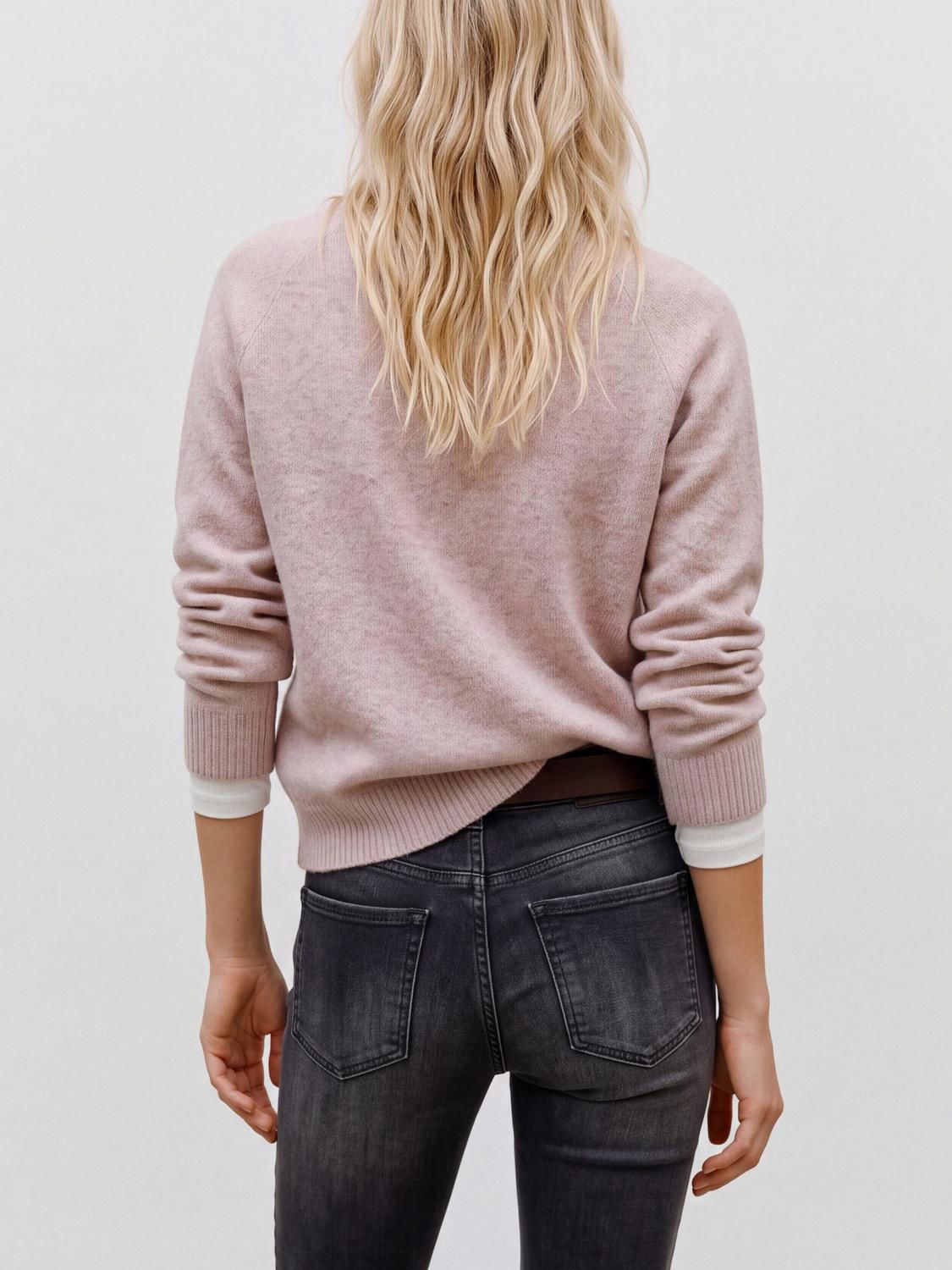 Vmdoffy Ls O-Neck Blouse Ga Noos Lilla