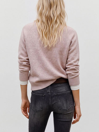 Vmdoffy Ls O-Neck Blouse Ga Noos Lilla