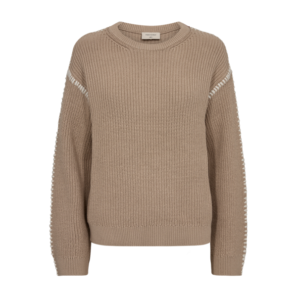 FQIPEN-PULLOVER Taupe