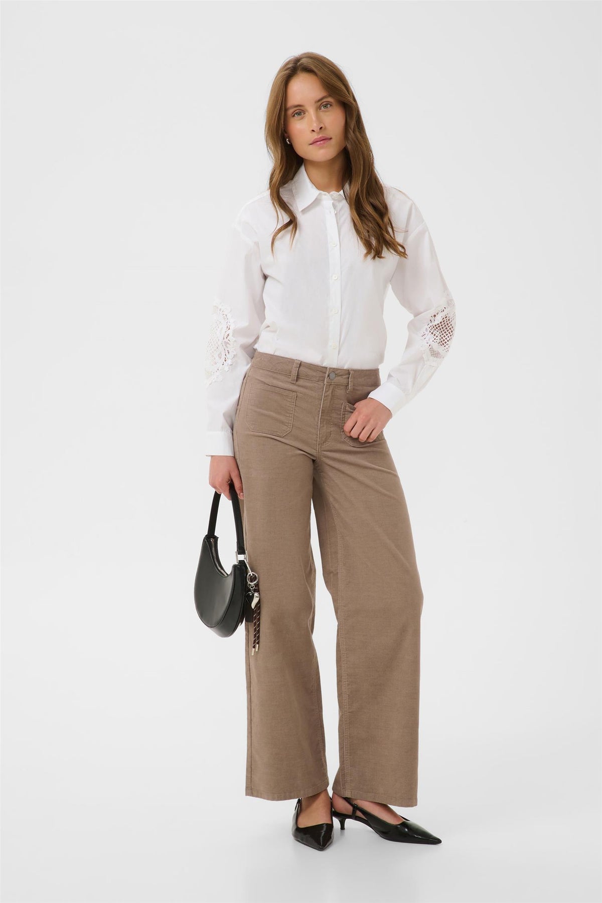 Kabecca Pocket Pants Beige