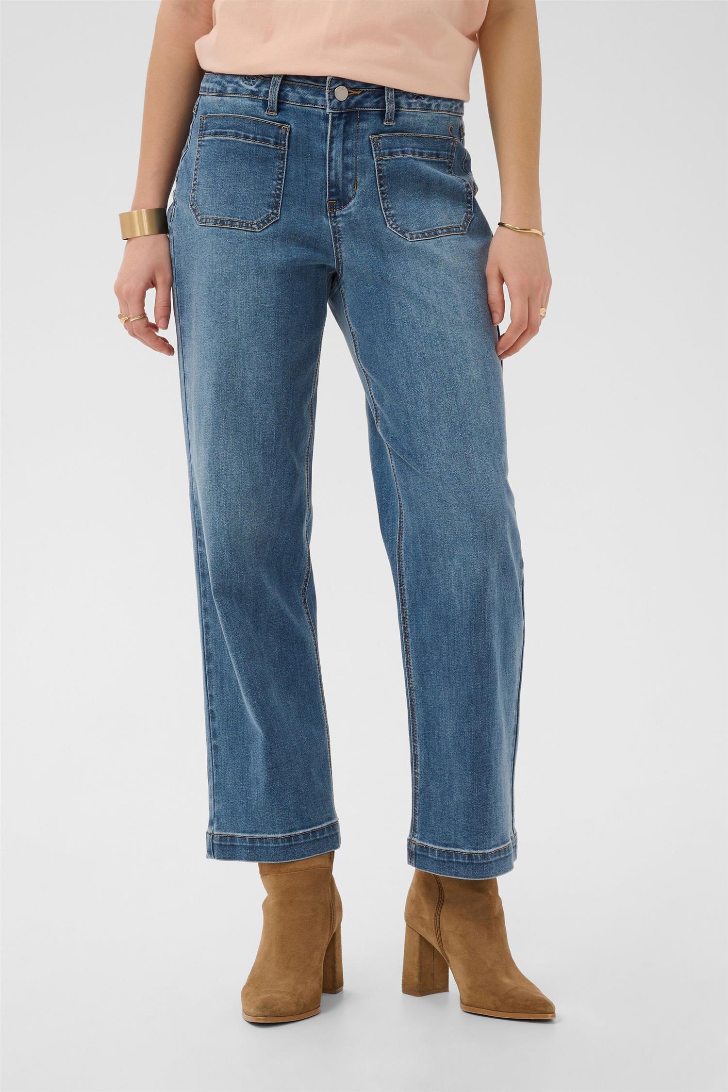 Crnoemi 7/8 Jeans - Coco Fit Blå